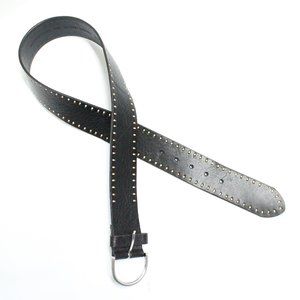 Small Black Genuine Leather Coldwater Creek Belt